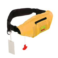 belt pack life jacket Inflatable lifejacket life vest waist pack life preserver PFD for adult child children kids youth size extra large plus size oversize XL XXL XXXL automatic auto manual version for sailing, boating, hunting, fishing, canoeing, kayaking, paddling, stand-up paddle boarding (SUP) inflate personal flotation device ultra slim light weight buoyancy TYPE I TYPE II TYPE III TYPE V US coast guard USCG approval