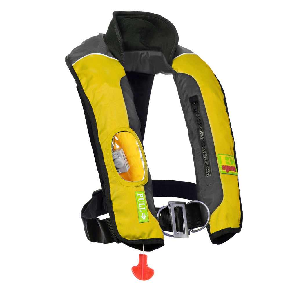 Premium A-33 Buoyancy Automatic/Manual Inflatable PFD Life Jacket Lifevest