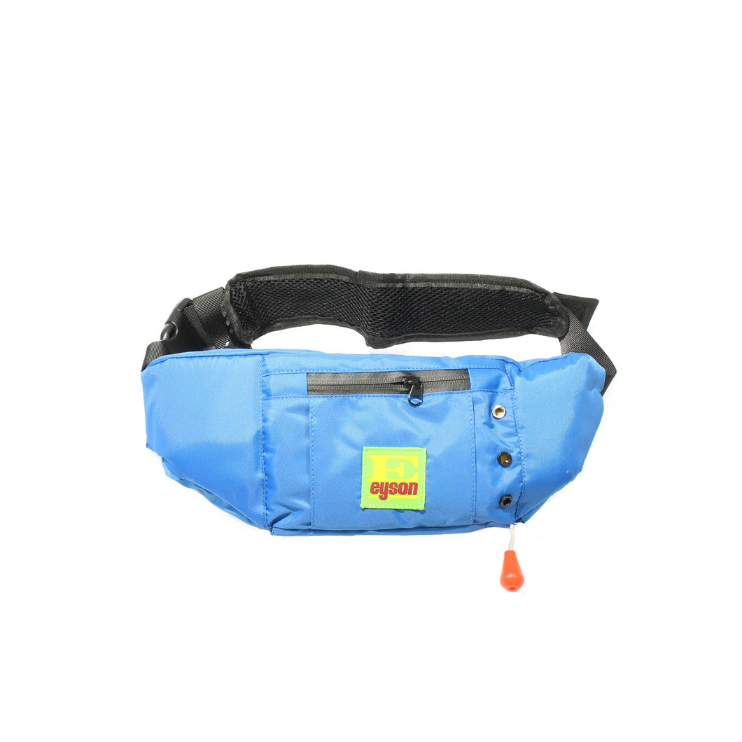 Inflatable waist belt pack life jacket lifejacket vest adult