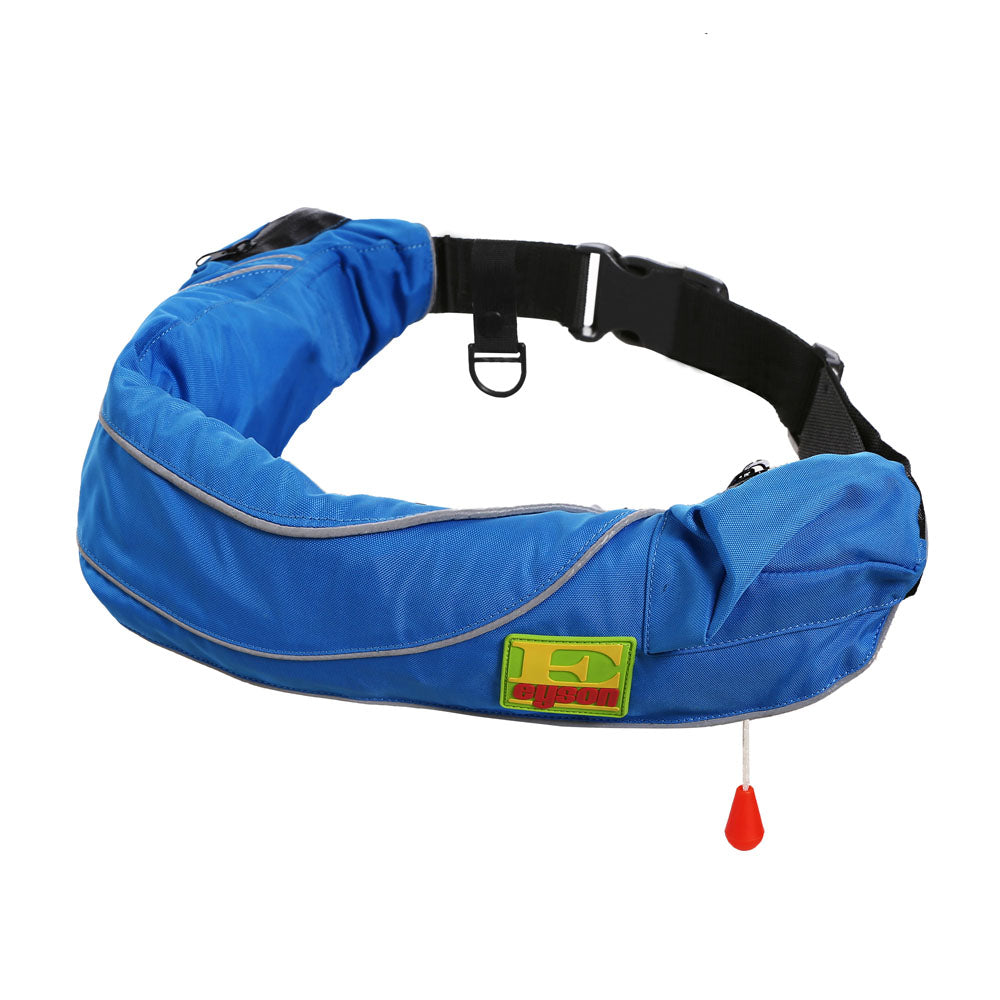 Inflatable waist belt pack life jacket lifejacket vest adult